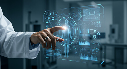 Digital Healthcare Doctor Using Futuristic Interface for Patient Diagnosis