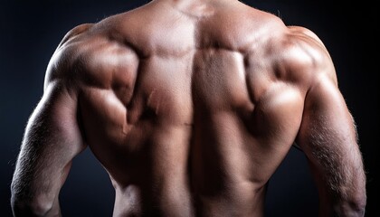 Fototapeta premium Muscular male torso