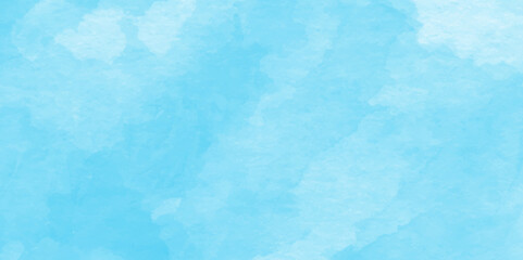 Blue watercolor background,Hand painted abstract soft sky blue watercolor sky and clouds,Classic hand painted Blue watercolor background for design,blue tone for wallpaper, graphics design.