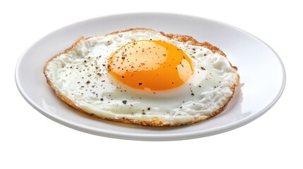 Fried egg, transparent background
