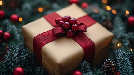 christmas tree with gift boxes