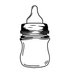 baby pacifier illustration image