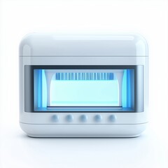 Fototapeta premium UV Toothbrush Sterilizer with Compact Design , isolated on a white background , High quality , No blur