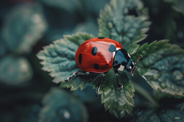 Obraz premium Stunning Macro Photography of an Insect in Vivid Detail