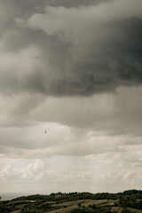 Gewitterwolken am Himmel