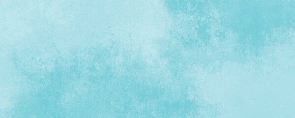 Abstract Turquoise and Sky Blue Watercolor Background with Smooth, Faded Patterns and a Dreamy Artistic Feel
