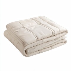 WiFi-Controlled Heating Blanket with Dual Zones , isolated on a white background , High quality , No blur