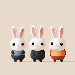 the Three Rabbits
