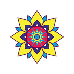 beautiful mandala vector