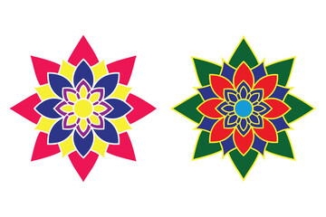 beautiful mandala vector