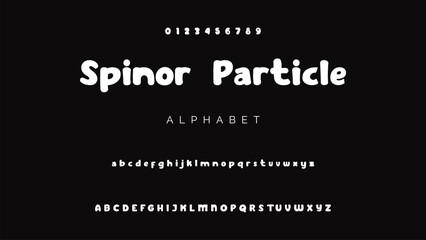 Playful cartoon Font, funky typeface for joyful brings life designs like children's artwork, birthday invitations, playful branding, and carnival.