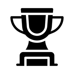 trophy glyph icon