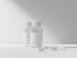 bottle of pills