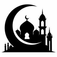 Modern Islamic Design Highlighting Spiritual Imagery and Sacred Symbolism