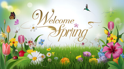 welcome spring 