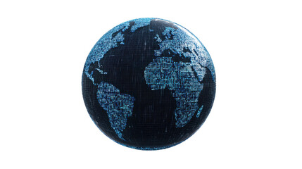Globe, transparent background