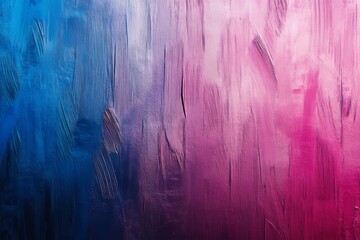 Holographic metal plate texture with brushed finish featuring a gradient of blue and pink tones