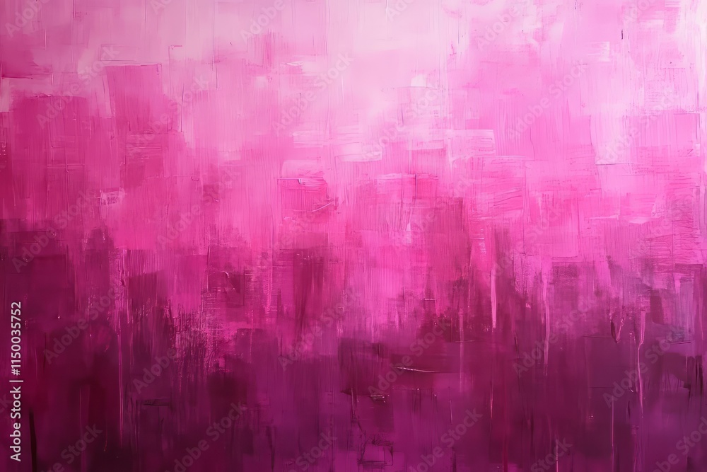 Poster Vibrant magenta texture with subtle variations creating an abstract visual depth in a captivating display of color