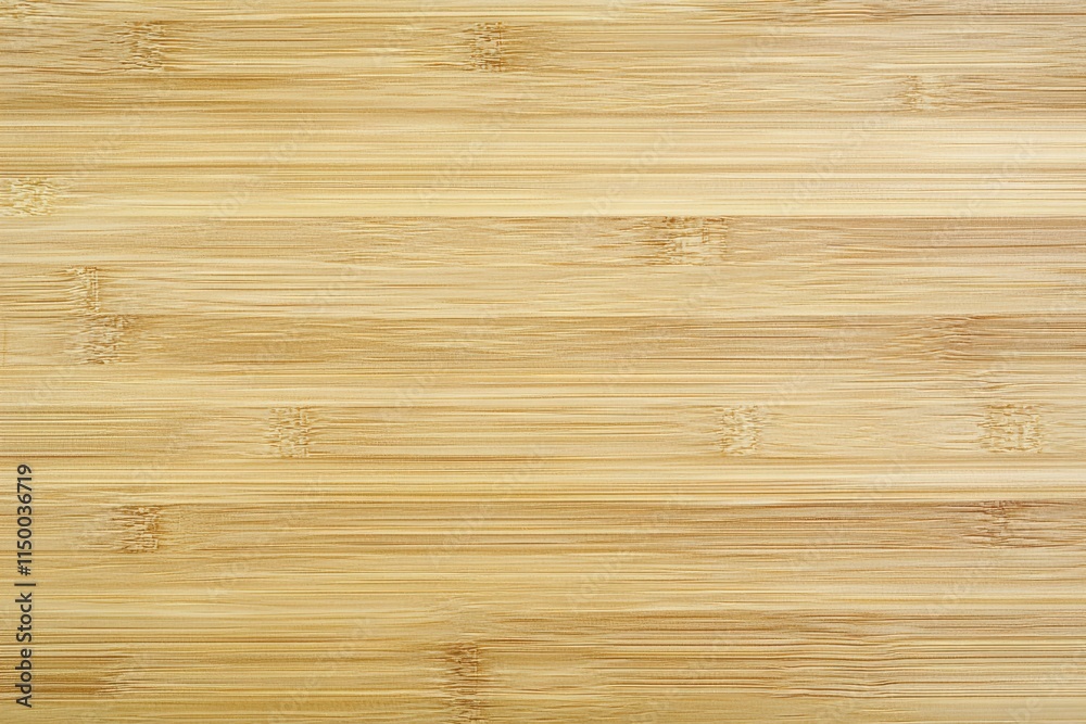 Poster natural bamboo texture showcasing pale hues and smooth lines in a serene setting