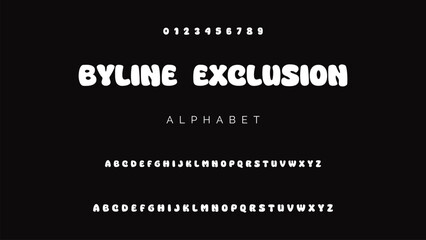 Playful cartoon Font, funky typeface for joyful brings life designs like children's artwork, birthday invitations, playful branding, and carnival typography. Vector typeset