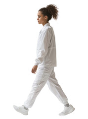 PNG Walking sleeve adult outerwear.