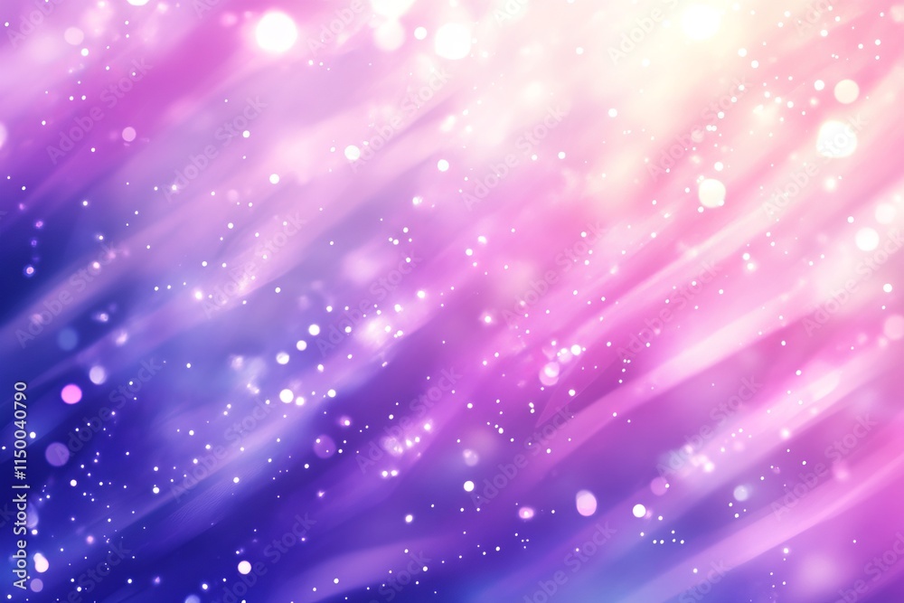 Aufkleber Shimmering lights texture with soft motion creating a dreamy atmosphere in vibrant colors
