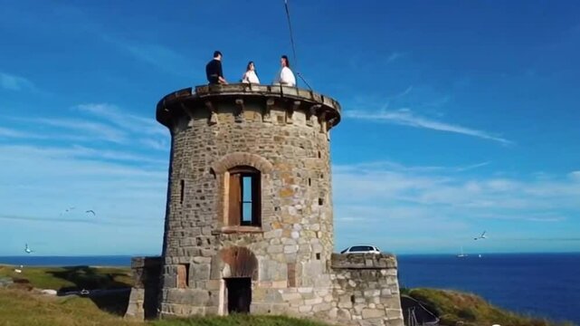 Photo from picturesque island of Hydra with traditional architecture and clear waters, Saronic gulf, Greece