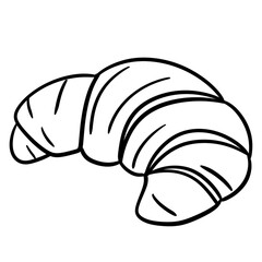 illustration of croissant