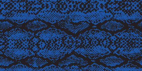 Distressed background in black and blue texture with dark spots, scratches and lines. Abstract illustration.