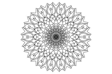 Mandala Design with Beautiful Work
