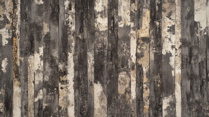 Obraz premium Weathered Vertical Wooden Planks Background Texture