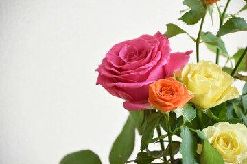 カラフルな花束