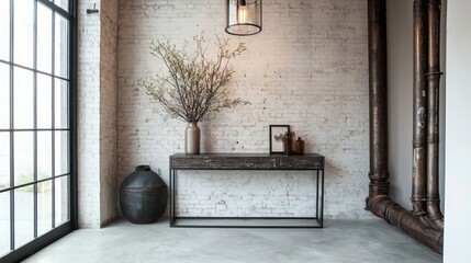 Transform Your Entryway A Chic Industrial Interior Design Showcase
