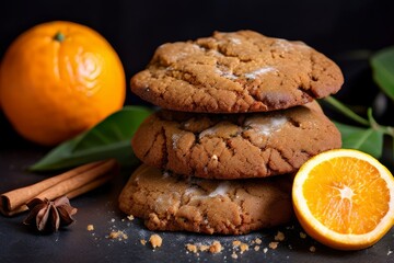 15 ginger molasses cookies with orange zest spicy ginger paired
