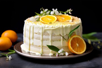17 cardamom orange blossom cake a moist tender cake infused with