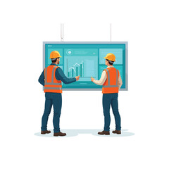 Industry and Technology Concept Vector Illustration