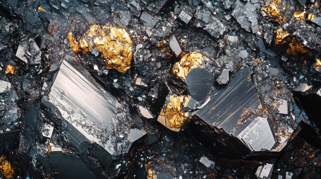 rare earth metal mineral background