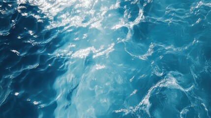 realistic water ripples or ocean waves summer background texture transparent overlay. Sparkling white crystal clear refreshing swimming pool, fountain, pond or lake pattern.