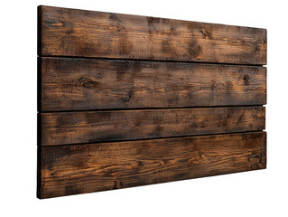 Rustic Wooden Plank Background with Dark Brown Stain Texture Ideal for Vintage and Natural Themes in Projects and Crafts