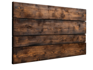Rustic Wooden Plank Background with Dark Brown Stain Texture Ideal for Vintage and Natural Themes in Projects and Crafts