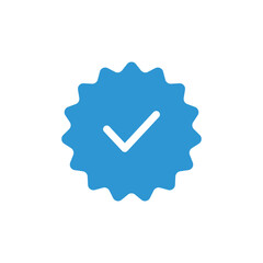 illustration of a blue mark