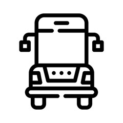 Transportation line icon