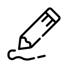 Writing line icon