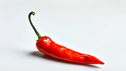 Single red chili pepper