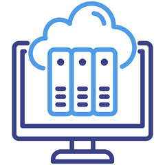 Cloud Library Icon
