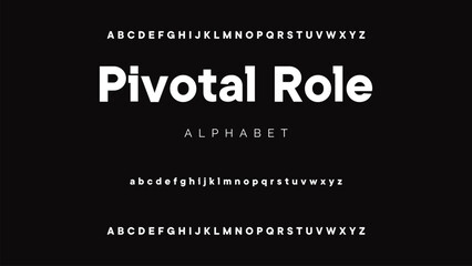 Modern bold alphabet vector font. Typography urban style alphabet fonts for fashion, sport, technology, digital, movie, logo design, vector illustration.