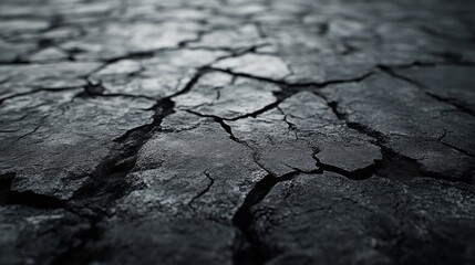 Obraz premium Cracked ground