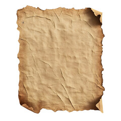 Fototapeta premium A textured, aged parchment paper with a rustic appearance, suitable for writing or decoration.