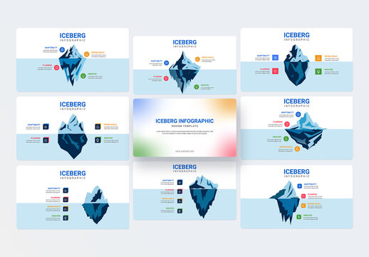 Iceberg Infographic Layout