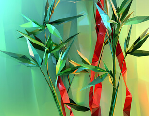 Geometric Bamboo